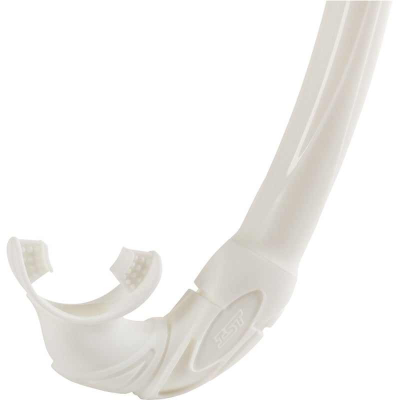 IST SN36 Flexible Foldable 100% Silicone Non-Purging Snorkel (White) - Image 2